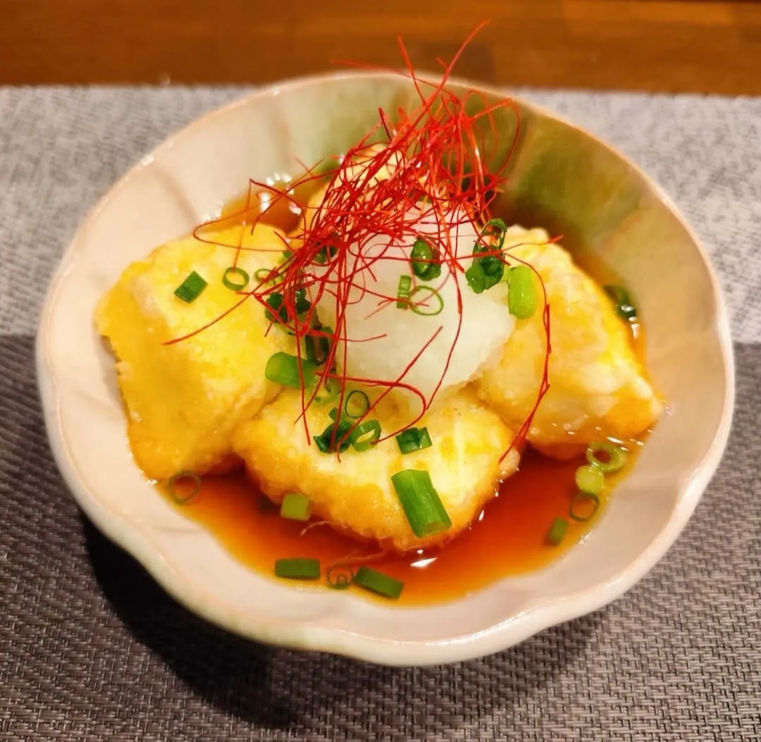 隠れ家おのやの揚げ出し豆腐
